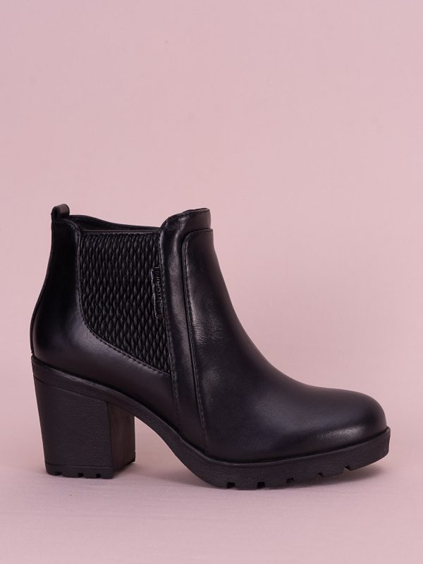 BOTINES PARA MUJER BRINA NEGRO
