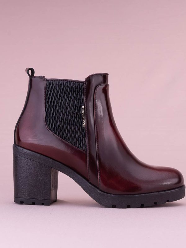 BOTINES PARA MUJER BRINA VINOTINTO