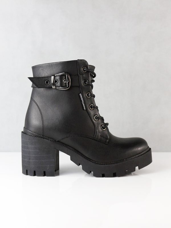BOTINES PARA MUJER STAR NEGRO
