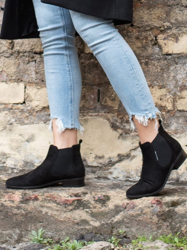 BOTINES PARA MUJER IVY ANTELINA NEGRO