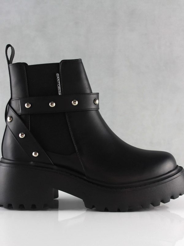 BOTINES PARA MUJER SUSAN NEGRO