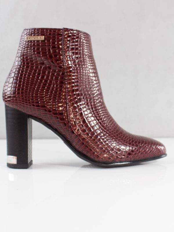 BOTINES PARA MUJER AMBER VINOTINTO