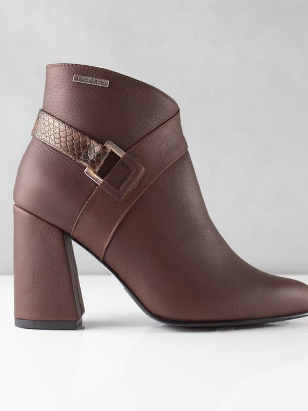 BOTINES PARA MUJER JAPON TABACO