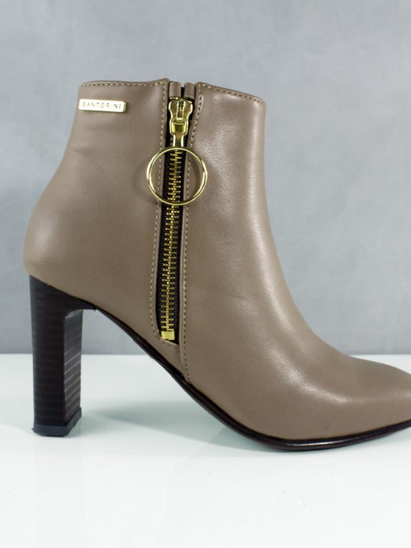 BOTINES PARA MUJER ALBA PRODUCUERO BEIGE