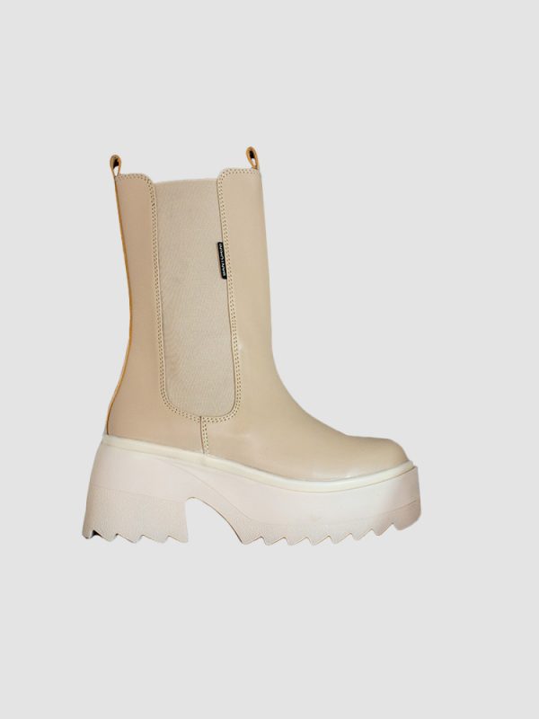 BOTINES PARA MUJER NIALA BEIGE